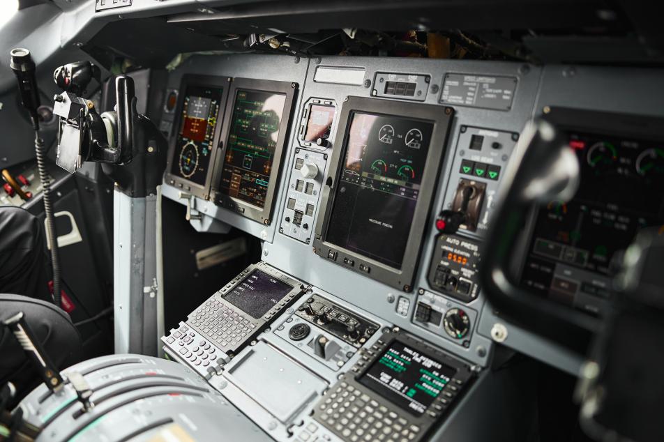 Flight controls showcasing our expertise in aviation engineering. We design, and develop, and flight control systems that meet industry standards. 